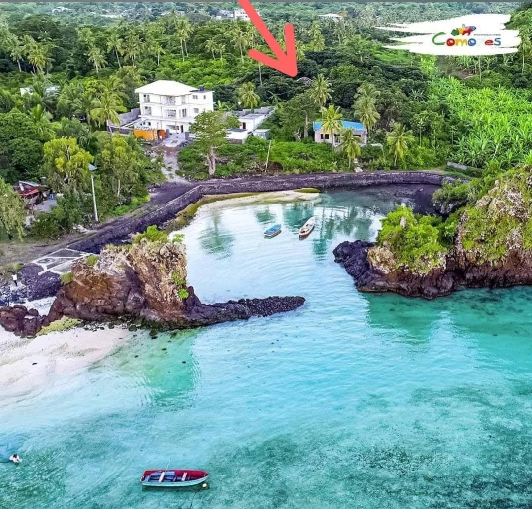 Hotel Le A, Trou Du Prophete Mitsamiouli Exteriér fotografie